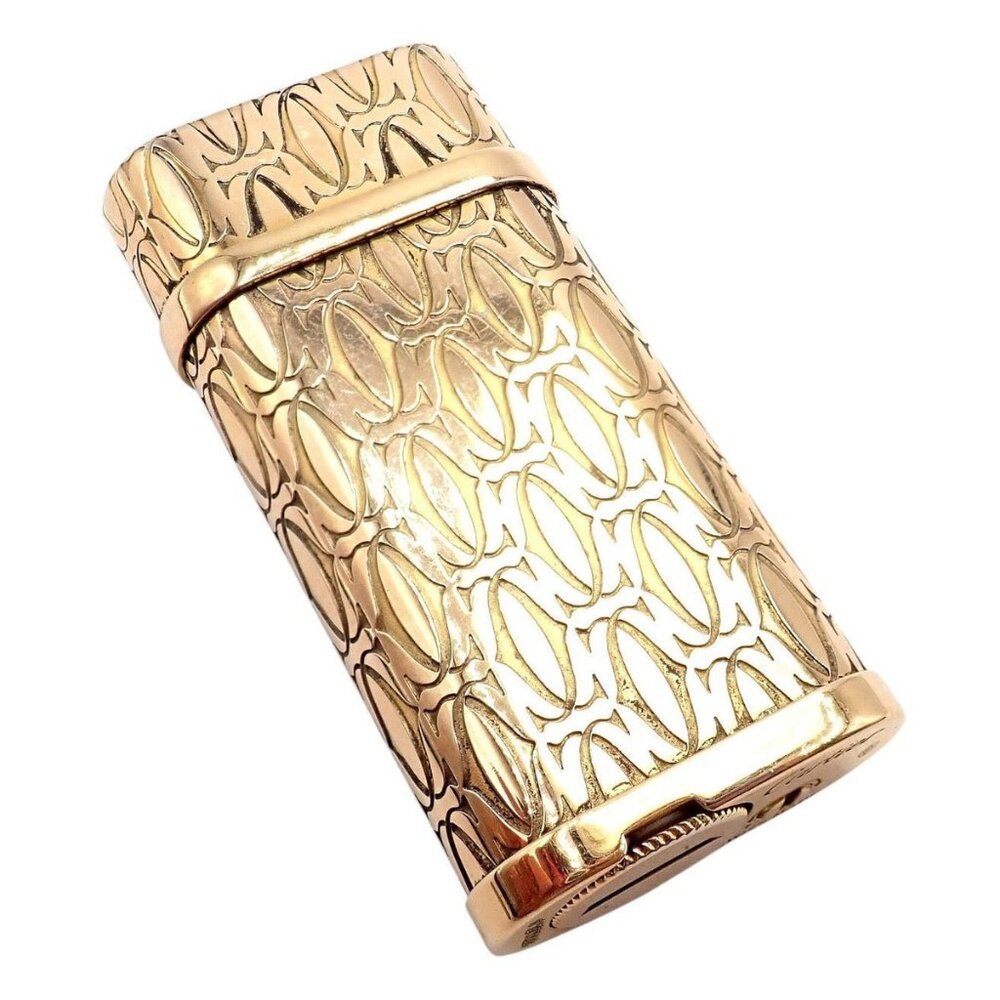 Vintage Cartier Pasha Rose Gold Tone Lighter - Picture 1 of 15